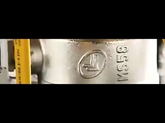 Katup Gas Tuas Pegangan Kuningan Betina X Betina Ulir Panjang 5 Bar 1/2 Inci