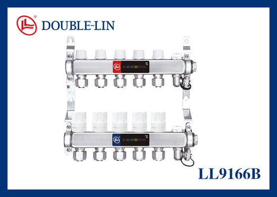 Manifold Baja Tahan Karat 12 Arah Ulir BS2779