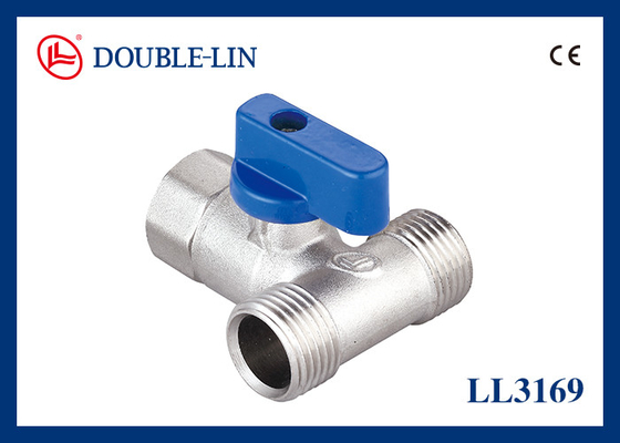 Pria X Wanita X Pria 25 Bar 3 Way Ball Valve Port T