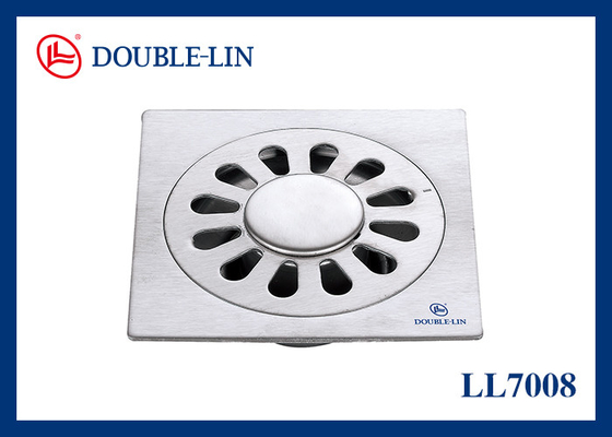 Bottom stainless steel 100mm lantai drainer
