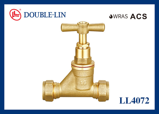 Stopcock Tap Brass Valve Body Mesin CNC Presisi Tinggi Permukaan halus Kinerja penyegelan yang baik Tidak ada kebocoran ISO228 Thread