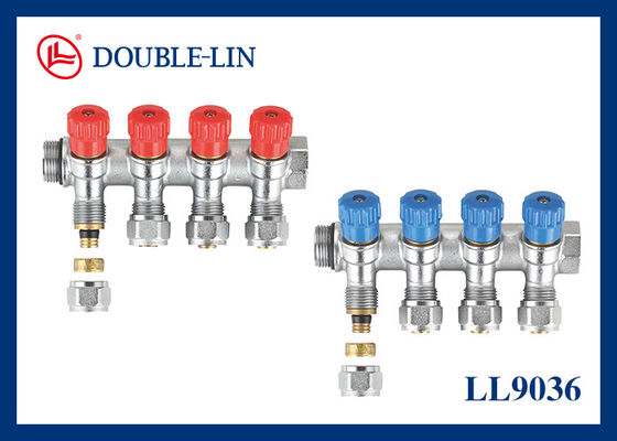 Manifold Kuningan 4 Arah 16 Bar