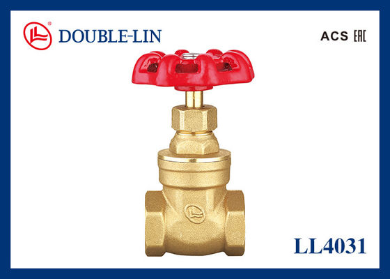 Cast Iron Handle Wanita X Wanita 4 Inch Kuningan Gate Valve