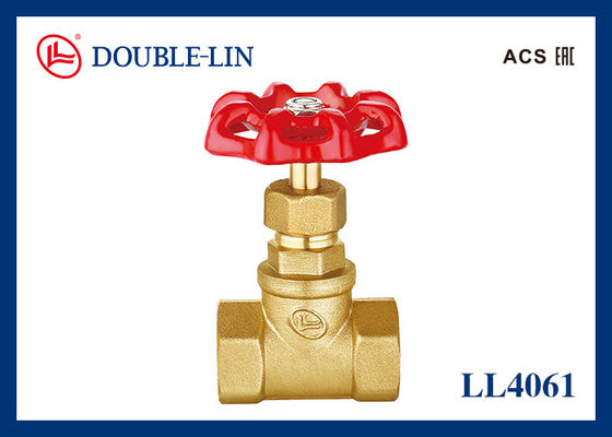 PTFE Filler Wanita X Wanita 16 Bar 2 "Brass Gate Valve