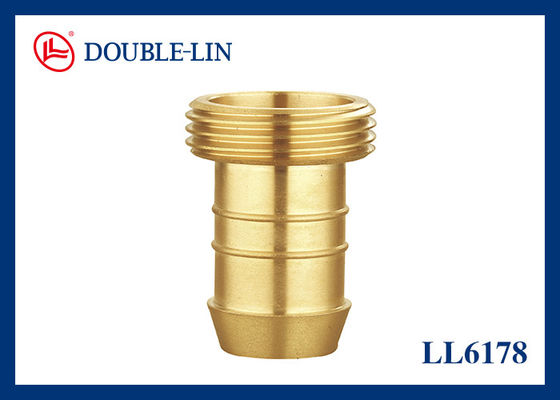M3/4" x 14.3mm Konektor Selang Pria Kuningan HPB 57-3