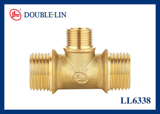 BS2779 Pria X Pria X Pria 1/2 "Brass Reducing Tee