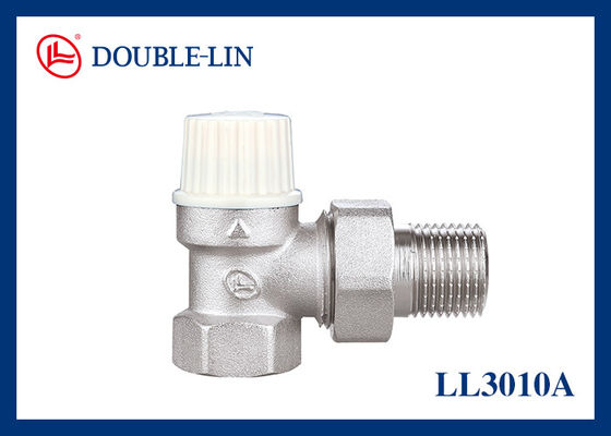 HPB 57-3 Kuningan 10 Bar 1/2 '' Angle Lockshield Valves