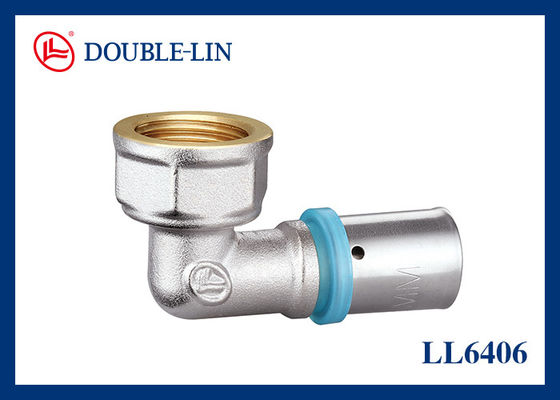F1"×32-3.0 Fittings Press Brass Elbow Wanita