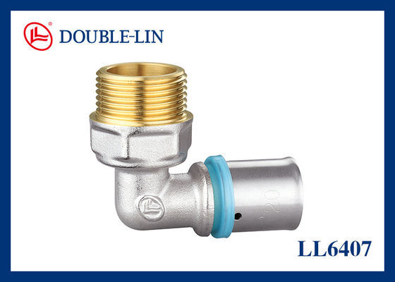 Ulir BS2779 M3/4" HPB 57-3 Kuningan Elbow Pria