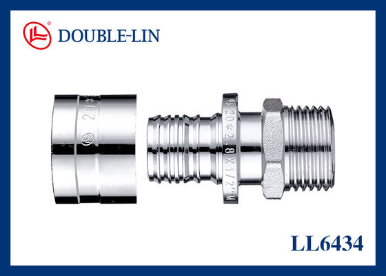 Fitting Pipa Pex Lurus Jantan Kuningan OEM 16×M3/4"