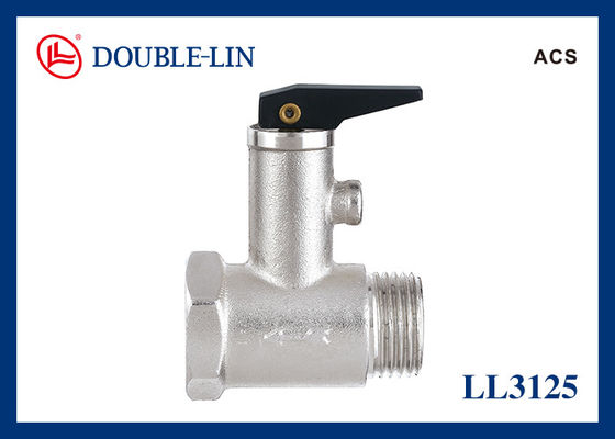 M1/2" Boiler Safety Relief Valve Dengan Lever Handle 116psi Pembukaan