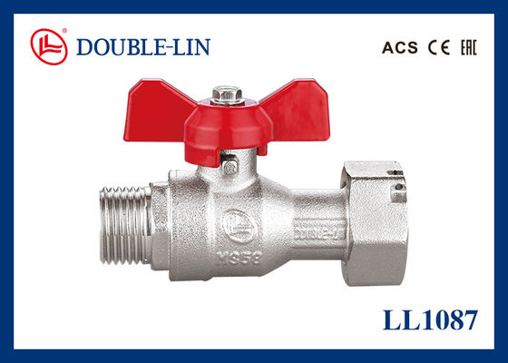 Female X Rotating Female Nut PN25 Kuningan Pex Ball Valve