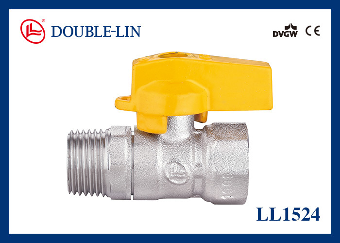 Katup Gas Kuningan HPB 57-3 Pria X Wanita 1/2" X 1/2"