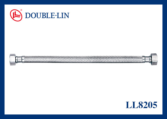 16 Bar Female X Female Stainless Steel Braided Hose with Brass Nut and EPDM Seal Rubber