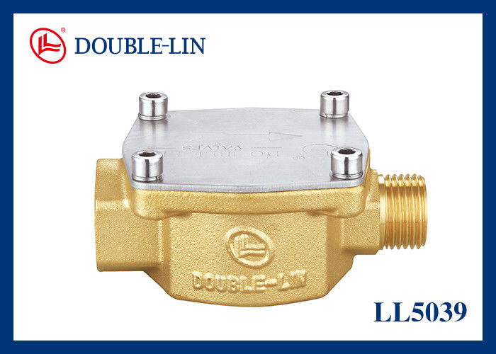 Saringan Gas Kuningan Penutup Baja Tahan Karat 5 Bar F3/4" x M1/2"