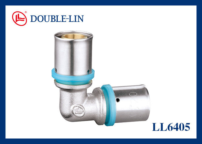 HPB 57-3 DIN 259 16-2.0×20-2.0 Perlengkapan siku kuningan